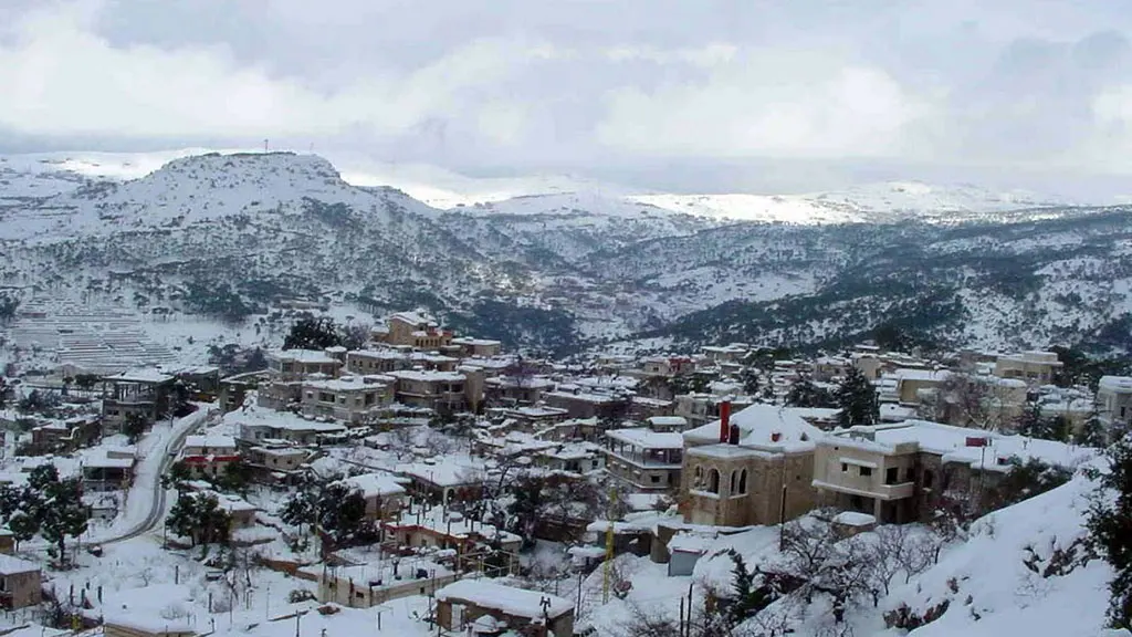 Ain Zhalta in the winter